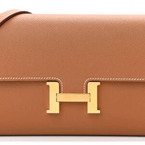 HERMES EPSOM CONSTANCE LONG WALLET TO GO 
GOLD